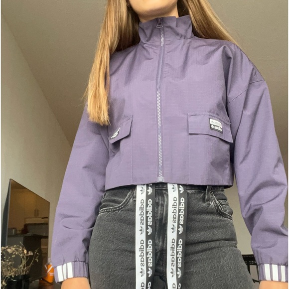 Pakaian Purple Adidas Jacket - Picture 2 of 4